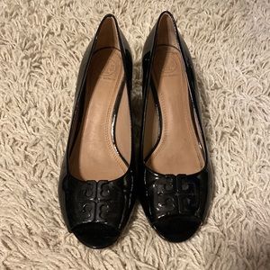 Tory Burch open toe wedge